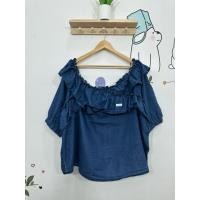 ราคา เสื้อยีนส์บางแฟชั่น แขนสามส่วน งานป้าย ข58 26ย1250 ดูภาพให้ชัดก่อนสั่ง ตน ปริ ถลอก ดูดีๆน๊า (52250567404)