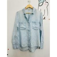 ราคา เสื้อเชิ้ตบาง ลาย ขาวฟ้า ชายผ่าหลัง งานป้าย ขนาด44 26 29ย988 ดูภาพให้ชัดเจนก่อนสั่ง ตน ขาดรู (40763940085)