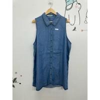 ราคา เดรสยีนส์บาง แขนกุด โชว์หลัง สีเข้ม งานป้าย ขนาด52 34ย743 ดูภาพให้ชัดเจนก่อนสั่งซื้อ (40109482176)