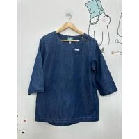 ราคา เสื้อยีนส์บาง แขนสามส่วน สีเข้ม ข 43 26 28ย1127 ดูภาพให้ชัดก่อนสั่ง ตน ถลอก (28492306719)