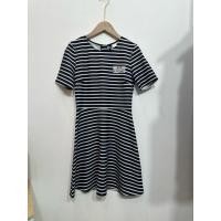 ราคา เดรสแขนสั้น สีดำ ขาว H M ขนาด30 32 ดูภาพให้ชัดเจนก่อนสั่งซื้อ (27930644999)