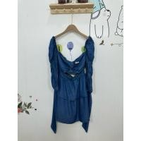 ราคา เดรสยีนส์บาง แขนยาว แฟชั่น ทรงน่ารัก มีซิลิโคลนเกาะอก งานป้าย ข26 27ย1478 ดูภาพให้ชัดก่อนสั่ง มีรอยการใช้งาน (53201328988)