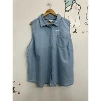 ราคา เสื้อยีนส์บาง แขนกุด ขนาด56 29 ย591 ดูภาพให้ชัดเจนก่อนสั่งซื้อ ตำหนิ เหลือง (44057106627)