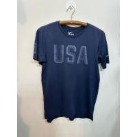 ราคา เสื้อยืด Nike ของแท้ สีน้ำเงิน สกรีน อก40ยาว28 (25859978376)