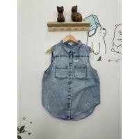 ราคา เสื้อยีนส์บาง แขนกุด สีฟอก งานป้าย ข42 26 28ย1360 ดูภาพให้ชัดก่อนสั่ง ตน เหลือง ดูดีๆน๊า (28493538070)