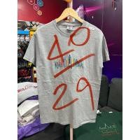 ราคา งานปัก เสื้อยืดวินเทจสีเทา งานป้าย ขนาด40 29 (28451361451)