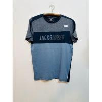 ราคา เสื้อยืด jack jones ของแท้ สีน้ำเงิน กรม อก46ยาว27 ตำหนิตามภาพ (24561348088)