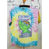 ราคา เสื้อยืดวินเทจ แอลโม่ sesame street ผ้ามัดย้อม อก44ยาว28 กรุณาดูภาพและรายละเอียดให้ชัดเจนก่อนนะคะ (24163234095)
