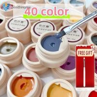 ราคา COD ของขวัญ กาวทาเล็บแบบกระป๋องสไตล์ญี่ปุ่น กาวทาเล็บแบบแท่ง 40 สี ZenithHome (40913941790)