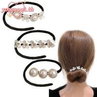 ราคา คุณมูต ขนมปังผมฝรั่งเศส ส่องแสงดอกไม้ผมยาวผมบุญชง แฟชั่นเมจิกโดนัทอุปกรณ์ผมเปลือกมุกบิดบุญสาวผม (56101110201)