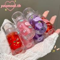 ราคา YOUMOOT Fruit Lip Protection Oil High shine Non sticky Lipstick Natural Moisturizing Hydrating Lip Gloss Girl (54850901196)