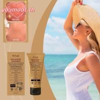 ราคา YOUMOOT ครีมกันแดด Hoygi พร้อมครีมกันแดด Jojoba Oil SPF 50 Zinc Oxide Outdoor Hydrating Refreshing 3 Oz Base Cream สําหรับประเภทผิวที่แตกต่างกัน (47050917423)