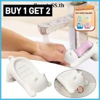 ราคา BeautySS ซื้อ 1 แถม 2 กล่องสบู่รูปแมวการ์ตูน ถาดสบู่การ์ตูน ที่วางสบู่แบบระบายน้ำได้ ภาชนะใส่สบู่ ถาดสบู่ (27238275282)