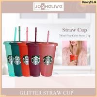 ราคา Latthome MEDORY แก้วสตาร์บัค แฟชั่นกลิตเตอร์ แฟลชเงา Starbuckscup 700 มล แก้วเก็บความเย็นแบบใช้ซ้ำได้ พร้อมฝาปิด แก้วมีหลอด แก้วพลาสติก คอลเลกชันสำหรับของขวัญวันเกิด BeautySS th (43825575263)