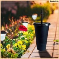 ราคา BlackPink Starbuck ลดราคาพิเศษ แก้วสตาร์บัคเปลี่ยนสี 1 5 ชิ้น แก้วเก็บความเย็นแบบใช้ซ้ำได้ Sbux แก้วพลาสติก Tumbler Mug 710ml Starbuckscup พร้อมฝา หลอดสีดำ 24 ออนซ์ คอลเลคชั่น Summer Cool Fashion Beau