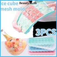 ราคา BeautySS แม่พิมพ์ทำน้ำแข็งแบบยางนุ่ม 3 ชิ้น พร้อมฝาปิด แม่พิมพ์ทำน้ำแข็งก้อนวิสกี้ น้ำแข็งใส แม่พิมพ์ทำน้ำแข็งสำหรับทำเครื่องดื่ม 16 ช่อง (27538912234)