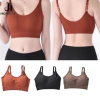 ราคา สปอร์ตบราสไตล์ญี่ปุ่น seamless สายคล้องไหล่ปรับได้ ไร้เหล็กเสริม สำหรับผู้หญิง (40076248537)