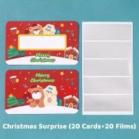 ราคา บัตรกํานัลการขีดข่วน 20 ชิ้นรางวัลคริสต์มาสของขวัญคูปองรัก DIY กล่องอาหารกลางวันคริสต์มาสหมายเหตุตั๋วเทศกาลรักหมายเหตุการ์ดเกม (45700381775)