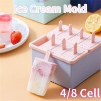 ราคา 4 8 เซลล์ไอติมแม่พิมพ์ไอศครีมแม่พิมพ์นํามาใช้ใหม่เกรด หน้า วัสดุครัวครัวเรือนไอศครีมโฮมเมดแม่พิมพ์เครื่องมือ (28988892203)