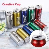 ราคา 300 500ml Coca Cola แก้วสแตนเลสฉนวนถ้วยฟางแก้วกาแฟดื่ม Wate ถ้วย (44254021804)