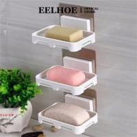 ราคา EELHOE สบู่ผู้ถือถ้วยดูดตู้ทําสบู่พลาสติกโฟมถาดสบู่ผู้ถืออุปกรณ์ห้องน้ําติดผนังตู้ทําสบู่ miiki vn (40955132051)