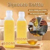 ราคา 300 500มิลลิลิตรความจุตัวเลือกพลาสติกใสบีบขวดครัวซอสมะเขือเทศสลัดภาชนะ (44951190670)