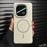 ราคา รองรับเคสโทรศัพท์ iQOO 13 ใหม่ iQOO Neo 10 แม่เหล็ก รูใหญ่ Redmi K80 Premium Matte Reno 13 สินค้าเฉพาะ (27881662270)