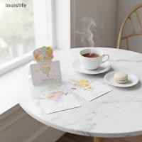 ราคา LETH 10 ชิ้น เซ็ต 3D การ์ดช่อดอกไม้พับการ์ดบรรจุภัณฑ์วัสดุวันวาเลนไทน์การ์ดของขวัญ Vary (49751270056)