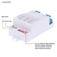 ราคา LETH 1 2 ชิ้น 5 8GHz ไมโครเวฟ Radar Sensor สวิทช์ LED Light Sensor โมดูล Multi Adjustment Body Motion Detector Vary (55951135230)