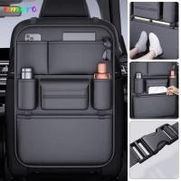 ราคา AMORA กระเป๋าเก็บของหลังเบาะรถยนต์ ที่เก็บเบาะหลังรถหนัง PU 6 กระเป๋า ที่วางแก้วน้ําในรถยนต์อเนกประสงค์กันน้ําทนต่อการสึกหรอ (29437005079)