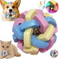 ราคา AMORA Cats Dogs ลูกบอลยางยืด กัดฟันทอเบลล์บอล สนุกทีพีอาร์กัดทนที่มีสีสันของเล่นบอลบรรเทาของเล่น (44067522890)