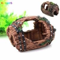 ราคา AMORA ตกแต่งตู้ปลา ปลาซ่อน Wreck Barrel Aquarium เครื่องประดับ ตกแต่งบ้านอุปกรณ์ภูมิทัศน์เรซิ่นหัตถกรรมอุปกรณ์ถังปลาสัตว์เลี้ยง (44018753423)