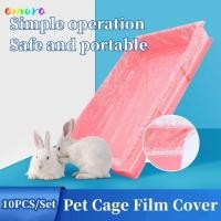 ราคา อาโมรา 10ชิ้นสัตว์เลี้ยงถาดปก หนาทิ้งกระต่ายกรงถาดเสื่อ สี่เหลี่ยมโปร่งใสยืดหยุ่นกรงนกถาดสําหรับสุนัขแมว (43417519111)