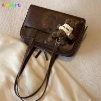 ราคา กระเป๋าสะพาย AMORA Chio2nd Vintage Ladies Tote Handbags Cute Large Capacity Puppy Tote Bags for Women (44453088121)
