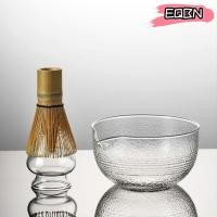 ราคา EQBN ชามมัทฉะ ชุดทํามัทฉะแบบใช้ซ้ําได้แบบมีพื้นผิว แก้วพร้อมพวยเทชุดน้ําชาญี่ปุ่นคนรักชา (40160233927)