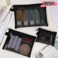 ราคา EQBN แต่งหน้า พร้อมกระเป๋าเครื่องสําอางใสซิป ที่เก็บแต่งหน้าถุงตาข่ายผู้หญิง (43457607004)