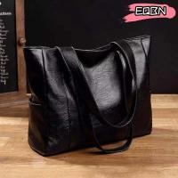 ราคา กระเป๋าวินเทจหนังPUนุ่ม สี่เหลี่ยมสีทึบ ใช้งานได้หลากหลาย (46150963930)