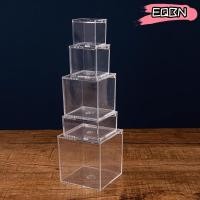 ราคา เท่ากัน สี่เหลี่ยมกล่องบรรจุ โปร่งใสพร้อมฝาปิดกล่องอะคริลิค ของขวัญมินิป้องกันตู้โชว์กันฝุ่นของเล่นแสดงกรณีงานแต่งงานโปรดปรานพรรคตกแ (41755565506)
