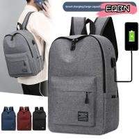 ราคา กระเป๋าเป้สะพายหลังนักเรียน แบบอเนกประสงค์ สีดำ สีเทา สีฟ้า และสีแดง สามารถทำความสะอาดได้และเหมาะสำหรับพกพาแล็ปท็อปขนาด 15 นิ้ว (46950909035)