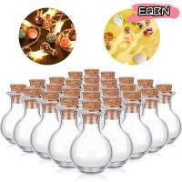 ราคา EQBN งานแต่งงานโปรดปราน Jars ขวดตกแต่ง DIY หัตถกรรม Candy Glass Jars Cork Stoppers แก้วมินิขวดแก้ววันเกิด Party (40965452666)