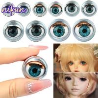 ราคา NIKUN 1 คู่ตุ๊กตา Rolling Eyeballs ตุ๊กตาซิลิโคนอุปกรณ์ตาพลาสติกพร้อมขนตา (53150252620)