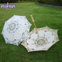 ราคา นิคุน ลูกไม้ร่มกันแดดร่ม 26 31 43 53เซนติเมตรเย็บปักถักร้อยดอกไม้สาวร่ม วินเทจผ้าฝ้ายลูกไม้เด็กอาทิตย์ร่มภาพ พี เชือก (49151216258)