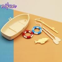 ราคา นิคุน เครื่องประดับตุ๊กตา พลาสติกมินิเรือประมงรุ่น ตลกขนาดเล็กจําลอง เรือประมงกระเป๋าชุดเด็ก (43725581972)