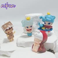 ราคา NIKUN DIMOO กล่อง รูปร่างใน Series POP BEAN Mini เครื่องประดับ Hirono Mime Series การ์ตูน POP MART รูปปั้นขนาดเล็กของขวัญ (42175889539)