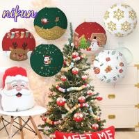ราคา NIKUN ลูกบอลกระดาษคริสต์มาส โคมไฟกระดาษคริสต์มาส DIY การ์ตูนกระดาษแบบพกพาต้นคริสต์มาสแขวนโคมไฟคริสต์มาส (42725249585)