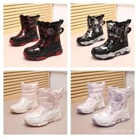 ราคา รองเท้าเด็กกันหนาว ทำมาจากผ้าฝ้าย ออกแบบให้กันน้ำและกันลื่น เหมาะสำหรับอากาศเย็น (43662641483)