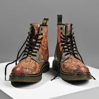 ราคา DR MARTENS พร้อม Dr รองเท้าบูทมาร์ติน หนังวัวแท้ ข้อสูง ป้องกันการลื่น พิมพ์ลายกราฟฟิติ สไตล์นักธุรกิจ สําหรับผู้ชาย (16597370630)