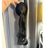 ราคา แผ่นเสริมผมช่วยหัวทุย ยาว41cm สีดำธรรมชาติ (44366491987)