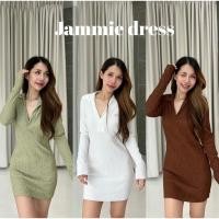 ราคา Jammie เดรส ผ้าอัดพลีท สีน้ำตาล ส่งต่อมือสอง (46701319786)