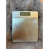 ราคา มือสองส่งต่อ เครื่องชั่งดิจิทัลแบบพกพา ตัวถาดชั่งเป็นสแตนเลสเงา (52451258151)